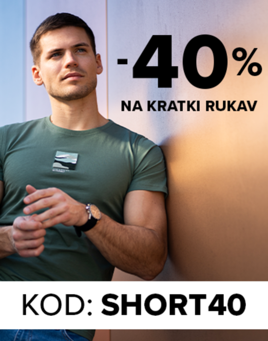 40% NA KRATKI RUKAV