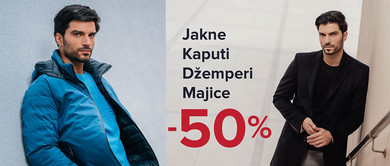 JAKNE, KAPUTI, DŽEMPERI I MAJICE U POLA CENE!