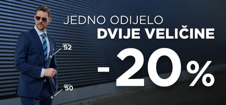 Jedno odijelo - dvije veličine