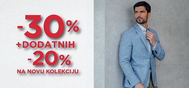 -30% + DODATNIH -20% NA NOVU KOLEKCIJU U GALILEU!  - RS
