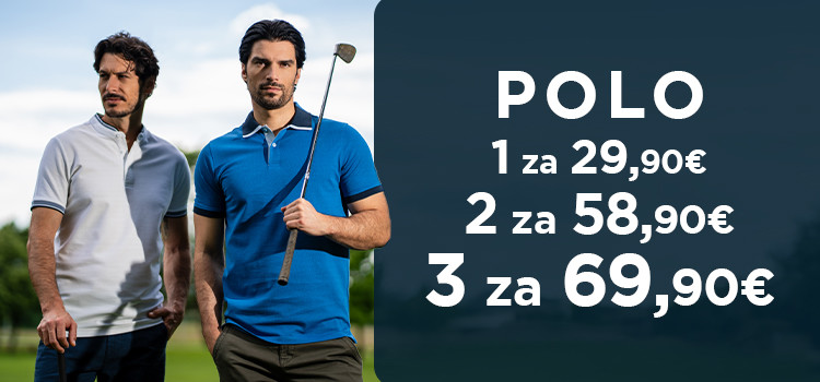 Polo majice 3 za 69,90 €