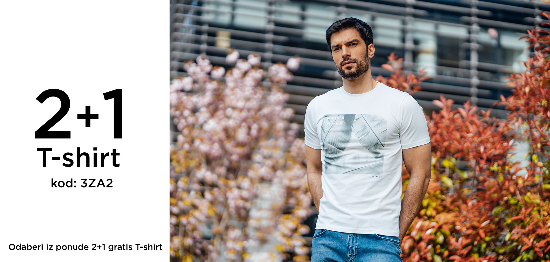 2+1 na t-shirt