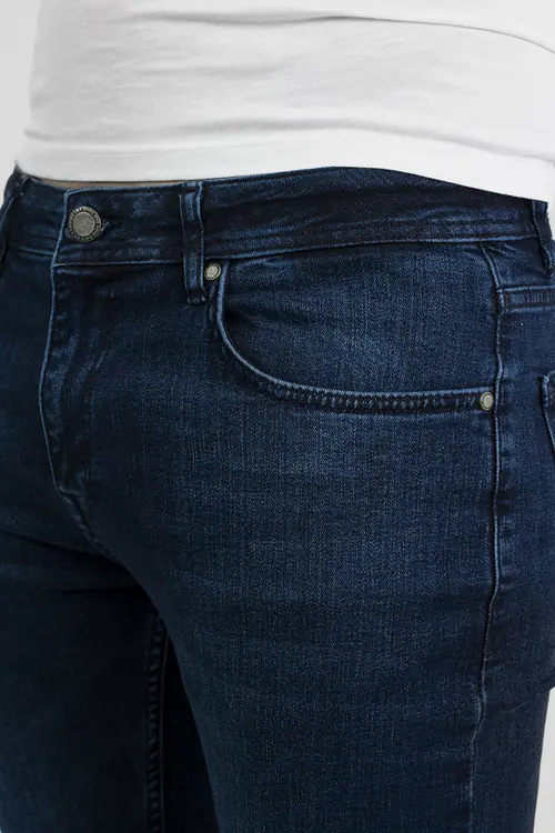 TRAPER HLAČE DENIM NORTH SLIM PLAVA W33 L32