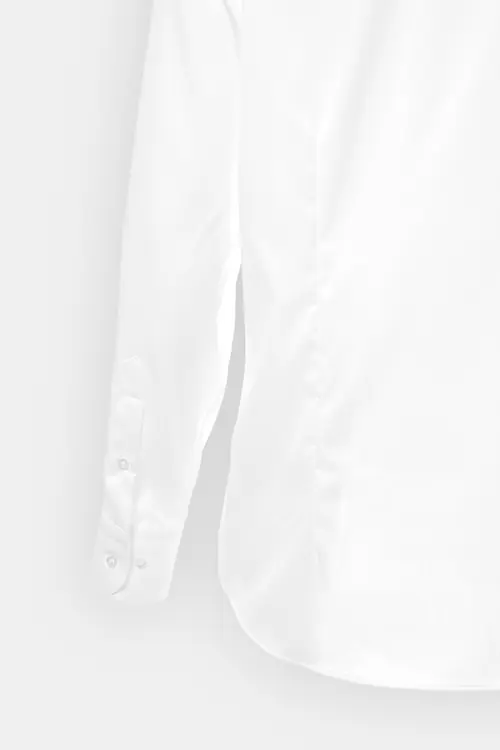 NON-IRON POSLOVNA KOŠULJA 100% PAMUK SLIM BIJELA S