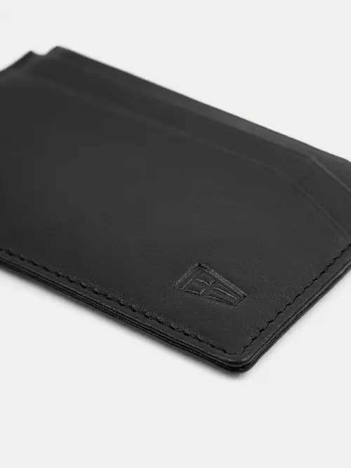 ETUI ZA KARTICE OD PRIRODNE KOŽE CRNA ONE SIZE