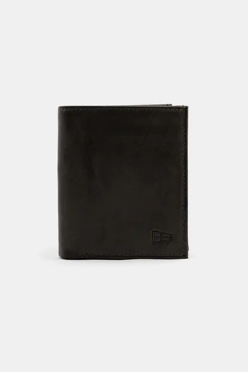 KOŽNI NOVČANIK SA ZIP PRETINCEM – TRIFOLD TAMNO SIVA ONE SIZE