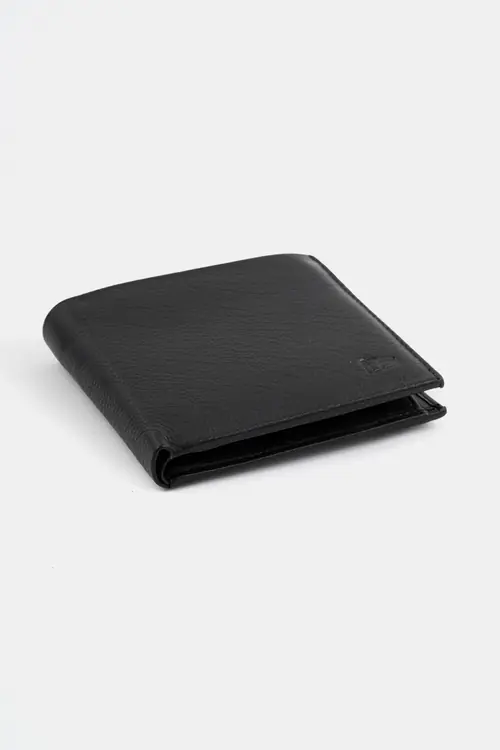 KOŽNI NOVČANIK BIFOLD CRNA ONE SIZE
