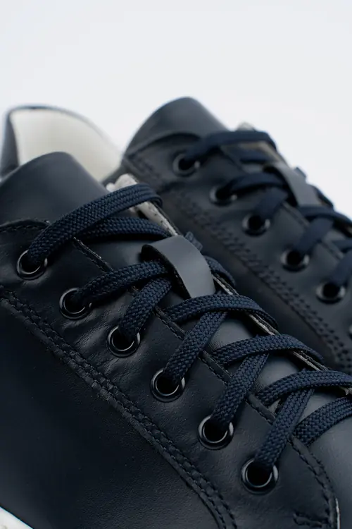 KOŽNE TENISICE CASUAL NAVY 41