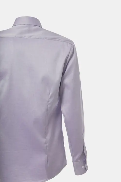 NON-IRON POSLOVNA KOŠULJA 100% PAMUK SLIM LJUBIČASTA S