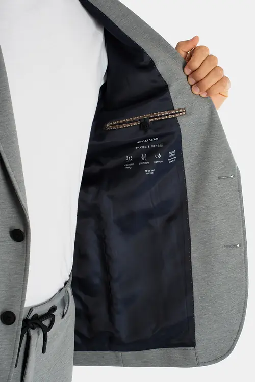 SAKO OD ODIJELA SMART CASUAL 52 SVIJETLO SIVA SLIM
