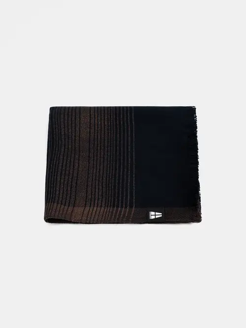 ŠAL OD VISKOZE S PRUGAMA ONE SIZE NAVY