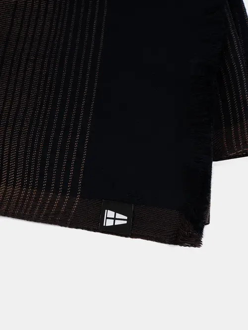 ŠAL OD VISKOZE S PRUGAMA ONE SIZE NAVY