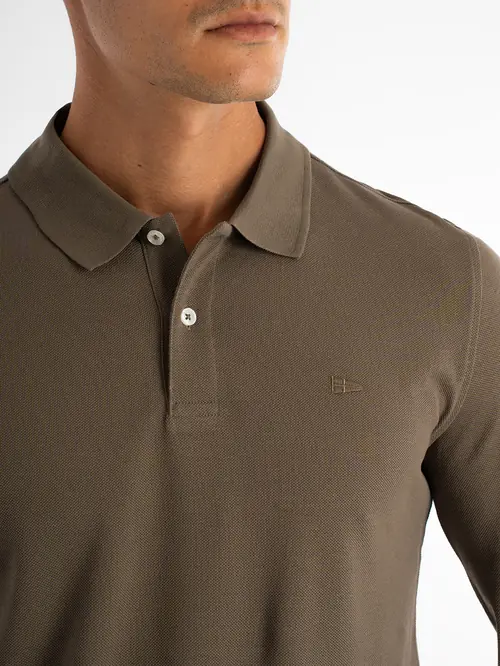POLO MAJICA DUGIH RUKAVA OD 100% PAMUKA M SMEĐA SLIM