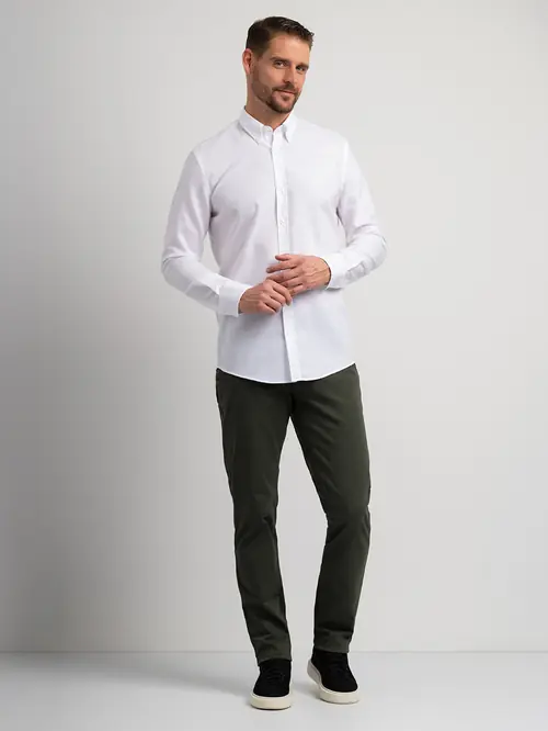 OXFORD KOŠULJA U REGULAR KROJU 100% PAMUK REGULAR BIJELA 2XL
