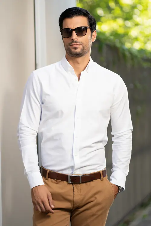 OXFORD KOŠULJA U REGULAR KROJU 100% PAMUK REGULAR BIJELA 2XL
