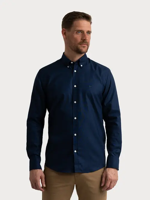 OXFORD KOŠULJA U REGULAR KROJU 100% PAMUK REGULAR NAVY S