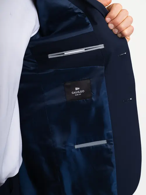 SUKNJIČ ZA OBLEKO BASIC SLIM MODRA 46