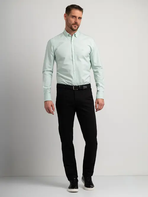 OXFORD KOŠULJA U REGULAR KROJU 100% PAMUK REGULAR ZELENA S