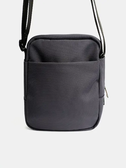 MOŠKA TORBA ZA ČEZ RAMO DARK GREY ENA VELIKOST