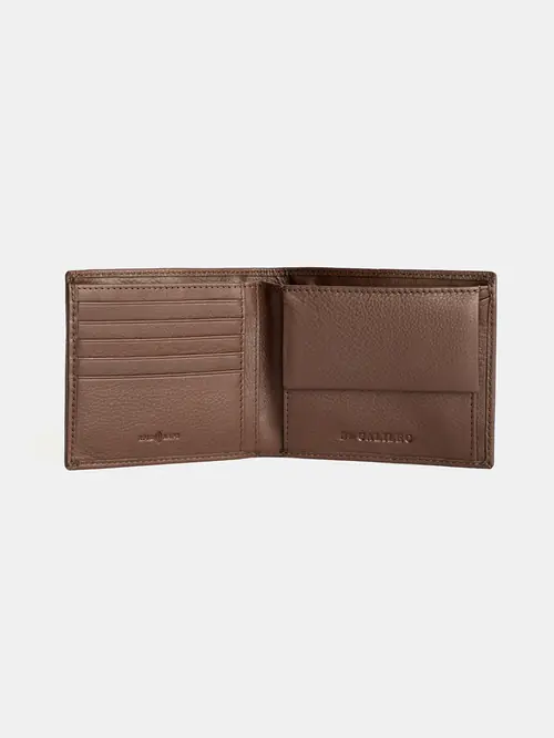 KOŽNI NOVČANIK BIFOLD SMEĐA ONE SIZE