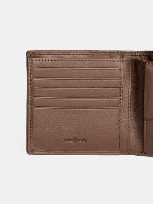 KOŽNI NOVČANIK BIFOLD SMEĐA ONE SIZE