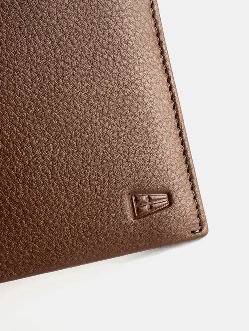KOŽNI NOVČANIK BIFOLD SMEĐA ONE SIZE
