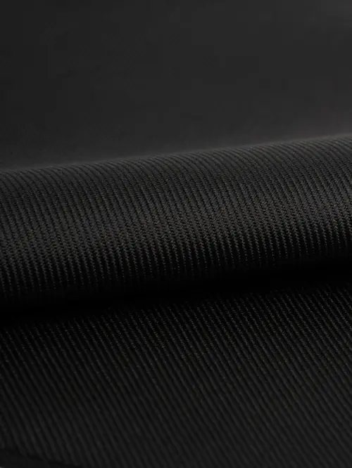 ŽEPNI ROBČEK S FINO TEKSTURO ČRNA