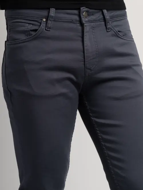 KAVBOJKE HOWARD THIN SLIM DARK GREY W31 L32