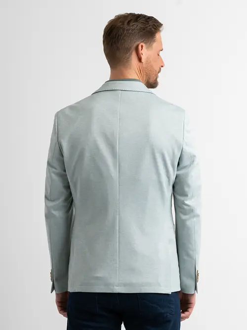 SMART CASUAL SAKO OD TEKSTURIRANE TKANINE 50 ZELENA SLIM