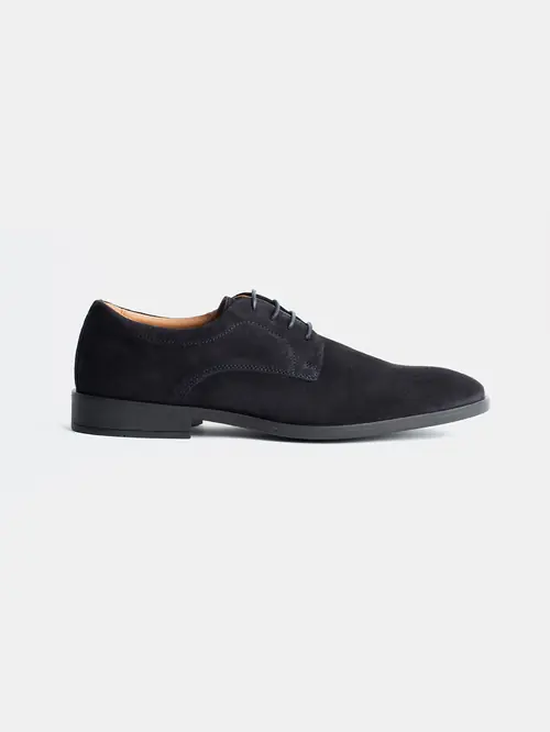 CIPELE OD BRUŠENE KOŽE SMART CASUAL NAVY 45