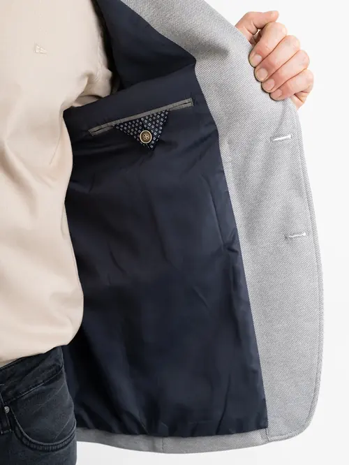 SUKNJIČ Z VISOKIM DELEŽEM BOMBAŽA SLIM DARK GREY 56
