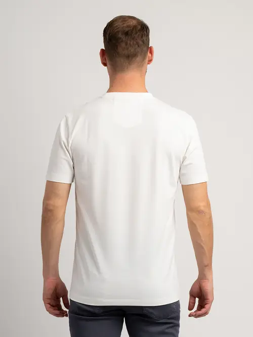 MAJICA S S-CAFÉ TEHNOLOGIJOM REGULAR OFF WHITE S