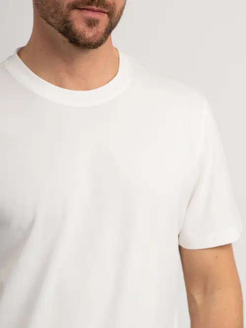 MAJICA S S-CAFÉ TEHNOLOGIJOM REGULAR OFF WHITE XL