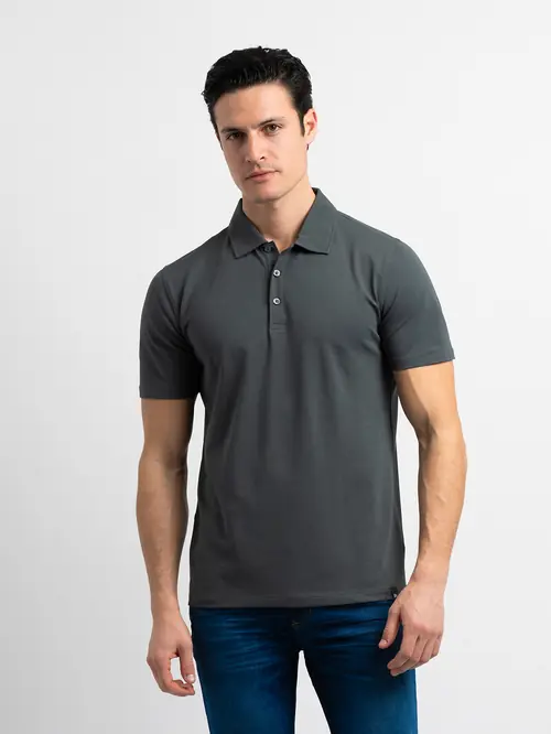 POLO MAJICA S S-CAFÉ TEHNOLOGIJOM L TAMNO ZELENA REGULAR