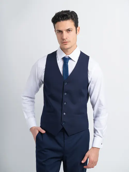 TELOVNIK ZA OBLEKO BASIC SLIM MODRA 54