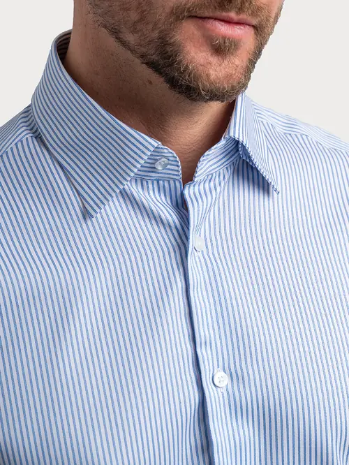 PREMIUM POSLOVNA KOŠULJA NON-IRON PRUGASTA SLIM BIJELA XL