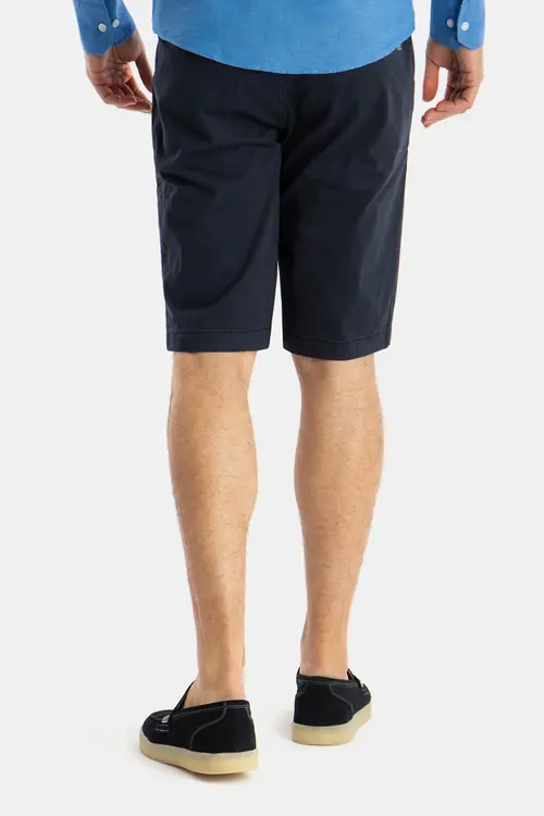 CHINO KRATKE HLAČE S REMENOM NAVY 52