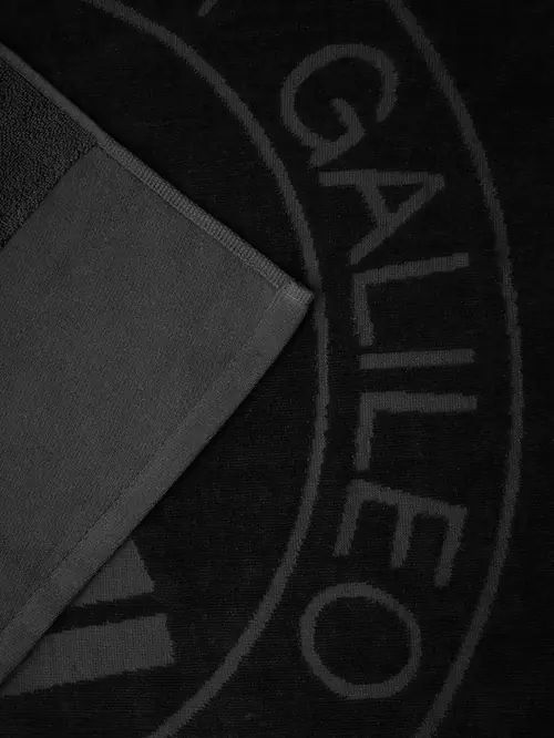 RUČNIK ZA PLAŽU S GALILEO LOGOM CRNA ONE SIZE