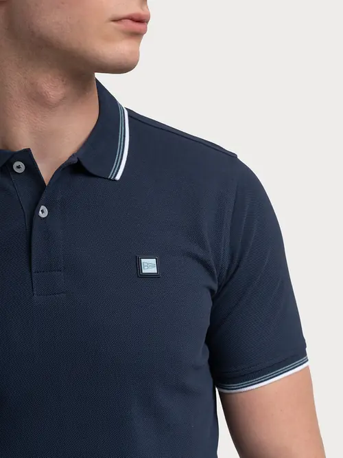 POLO MAJICA OD 100% PAMUKA M NAVY SLIM