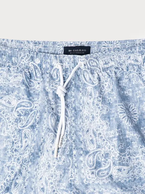KUPAĆE GAĆE S PAISLEY UZORKOM M PLAVA