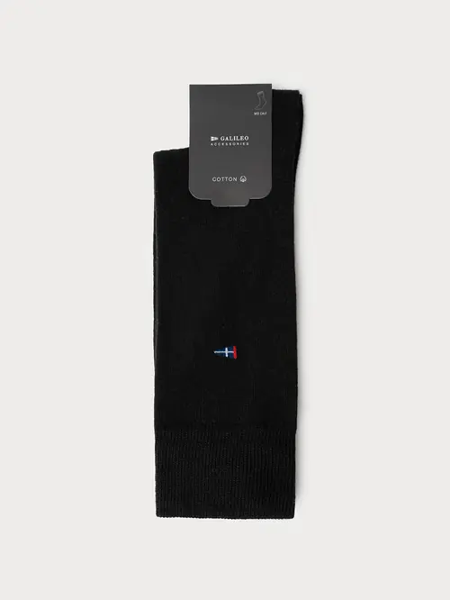 ČARAPE S GALILEO LOGOM 40-43 CRNA