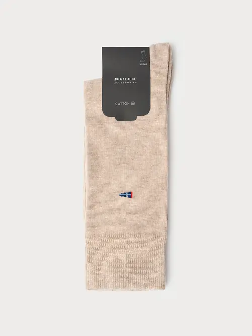 ČARAPE S GALILEO LOGOM 40-43 BEŽ