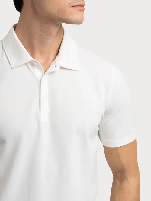 POLO MAJICA S S-CAFÉ TEHNOLOGIJOM M OFF WHITE REGULAR