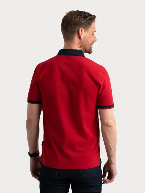 POLO MAJICA OD MERCERIZIRANOG PAMUKA M CRVENA REGULAR