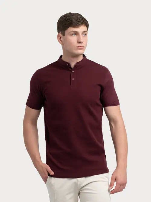 POLO MAJICA S RUSKIM OVRATNIKOM M BORDO REGULAR