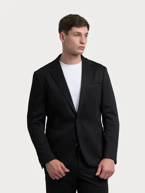 SUKNJIČ ZA OBLEKO SMART CASUAL 44 ČRNA SLIM