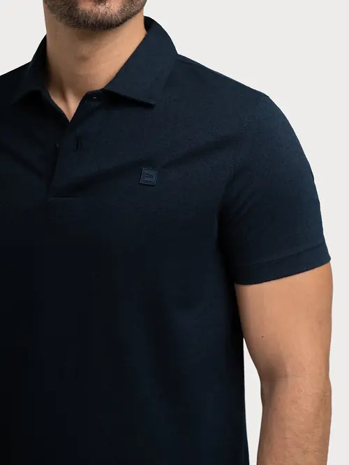 POLO MAJICA OD FRENCH TERRY PLETIVA M NAVY SLIM