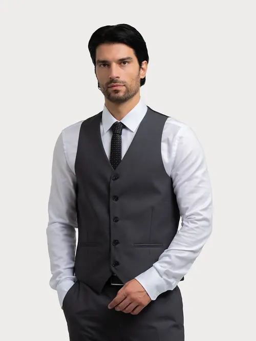 VOLNENI TELOVNIK ZA OBLEKO 48 DARK GREY SLIM