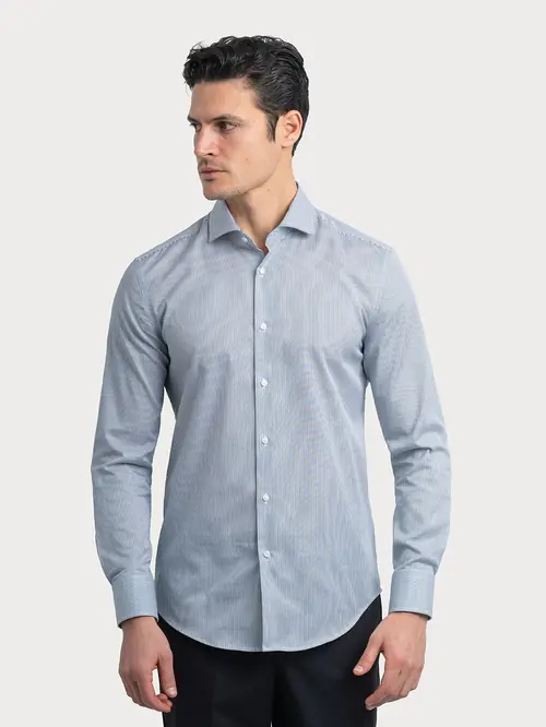 NON-IRON POSLOVNA KOŠULJA 100% PAMUK S ZELENA REGULAR