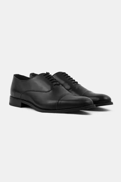 POSLOVNE KOŽNE CIPELE OXFORD CAP TOE